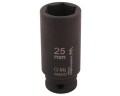 Nasadka udarowa sześciokątna długa 1/2" 25 mm. CrMo. DIN 3129. Waryński-19214