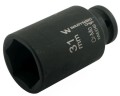 Nasadka udarowa sześciokątna długa 1/2". 31 mm. CrMo. DIN 3129. Waryński-19231