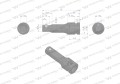 Przedłużka do nasadek udarowych 1/2" 75mm. CrMo. Waryński-19249