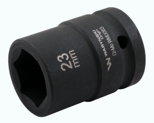 Nasadka udarowa sześciokątna 3/4". 23 mm. CrMo. DIN 3129. Waryński