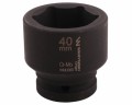 Nasadka udarowa sześciokątna 3/4". 40 mm. CrMo. DIN 3129. Waryński-19715