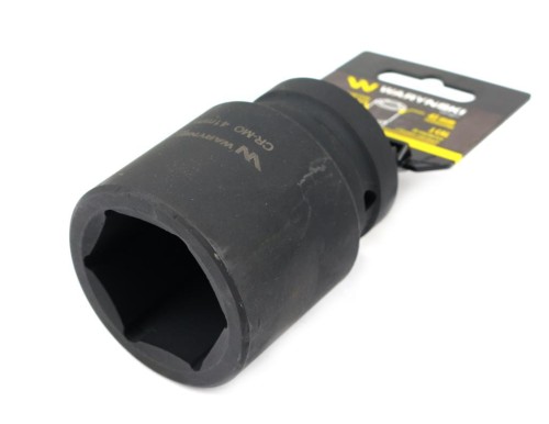 Nasadka udarowa sześciokątna 1"długa. 41 mm. CrMo. DIN 3129 Waryński-30374