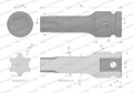 Nasadka udarowa 1/2 gwiazdkowa STAR T70 Waryński-36514