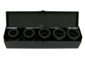 Zestaw nasadek udarowych  1"  5 cz. 24. 27. 30. 32. 33 mm ze stali CrMo DIN 3129 Waryński-23778