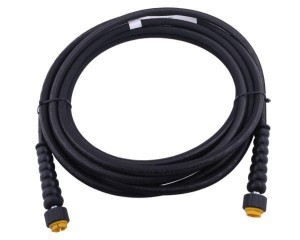 Przewód hydrauliczny myjka przedłużacz do gorącej wody (155 stopni) DN06 2SN L-5mb 400bar (do Karcher nakrętka-nakrętka) Waryński