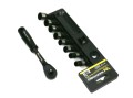 Zestaw L nasadek 3/8  10 11 12 13 14 15 16 17 mm z grzechotką Waryński-28011