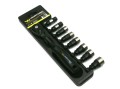 Zestaw L nasadek 3/8  10 11 12 13 14 15 16 17 mm z grzechotką Waryński-28012