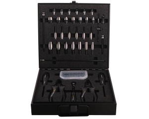 Zestaw nasadek w kasecie metalowej 68 el. Waryński