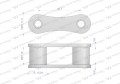 Ogniwo łańcucha S51 Waryński ( sprzedawane po 5 )-23604