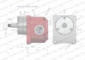 Pompa hydrauliczna zębata do Bizon Z-056. Z-058  nowy typ PZS-KP2-25 (obroty lewe) 16Mpa w korpusie żeliwnym Waryński-37629