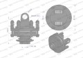 Sprzęgło cierne wału Seria 2R 300Nm - 1 3/8 Z6 WARYŃSKI-28090