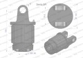 Sprzęgło zapadkowe wału Seria 3R 500 Nm - 1 3/8 Z6 WARYŃSKI-31786