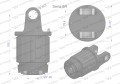 Sprzęgło zapadkowe wału Seria 5R 900 Nm - 1 3/8 Z6 WARYŃSKI-31792