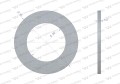 Okładzina sprzęgła ciernego wału przegubowo-teleskopowego seria 1 i 2 wymiary 95x58x4.8 WARYŃSKI-37975