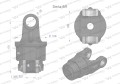 Sprzęgło jednokierunkowe prawe wału Seria 8R - 35x106 - 1 3/8 Z21 WARYŃSKI-39865
