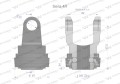 Widłak z pierścieniem 1 3/8 Z21 - 27X82 Seria 4R CE2020 Waryński-31579