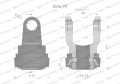Widłak z pierścieniem 1 3/8 Z6 - 30.2X106 Seria 7R CE2020 Waryński-31572