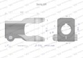 Widłak na wpust 8 śr.otw.30mm - 23.8X61.3 Seria 2R Waryński-35572