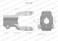 Widłak na wpust 8 śr.otw.25mm - 27X74.6 Seria 3R Waryński-35691