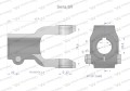Widłak na wpust 10 śr.otw.30mm - 27X74.6 Seria 3R Waryński-35626