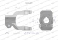 Widłak na wpust 8 śr.otw.30mm - 30.2X91.4 Seria 6R Waryński-35520