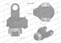 Sprzęgło na kołek wału Seria 9R 4500Nm - 41x118 - 1 3/4 Z6 WARYŃSKI-40611