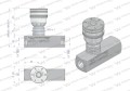 Zawór dławiąco-zwrotny WRFU 90 1/4"BSP Waryński-12270