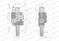 Rozdzielacz hydrauliczny 1-sekcyjny max przepływ 40L sterowany na linkę Waryński-40425