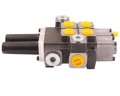 Rozdzielacz hydrauliczny dwusekcyjny (2) 40L sterowany joystickiem Waryński-11447