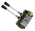Rozdzielacz hydrauliczny 2-sekcyjny max przepływ 40L z zatrzaskami Waryński-11440