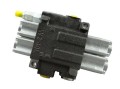 Rozdzielacz hydrauliczny 2-sekcyjny max przepływ 40L z zatrzaskami Waryński-11441