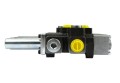 Rozdzielacz hydrauliczny 3-sekcyjny max przepływ 40L sterowany na linkę  Waryński-11607