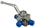Rozdzielacz hydrauliczny 3-sekcyjny max przepływ 40L 1-sekcja pływająca  Waryński-11610
