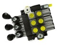 Rozdzielacz hydrauliczny 3-sekcyjny max przepływ 40L z zatrzaskami Waryński-11603