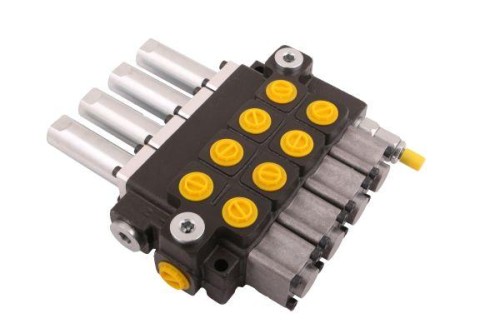 Rozdzielacz hydrauliczny 4-sekcyjny max przepływ 40L sterowany linkami Waryński-18635