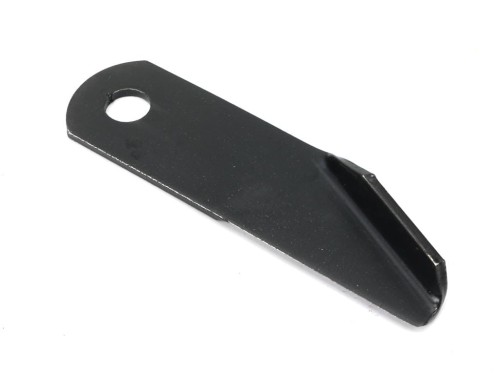 Nóż obrotowy rozdrabniacz słomy sieczkarnia podgięty lewy 173x50x4.5mm otwór 18 zastosowanie 87031976 New Holland WARYŃSKI ( sprzedawane po 25 )-37978