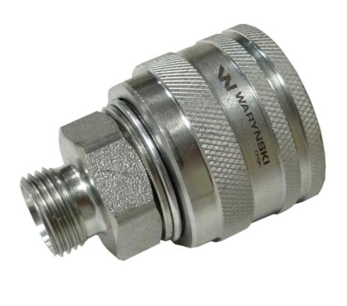 Zawór wtyczka (Bizon) M18x1.5 skręcane (ZSR6160102) Waryński  (opakowanie 10szt)-40086
