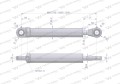 Cylinder hydrauliczny - siłownik jednostronny CJ2F50/40/500 Waryński-21842