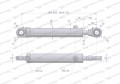 Cylinder hydrauliczny - siłownik dwustronny (7214095071. CJ2F-80/45/200ZN)  cyklop. chwytak Waryński-16659