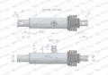 Cylinder hydrauliczny - siłownik (SMN20/86. SMN 1.20/86) nurnikowy rozsiewacz nawozów Brzeg Waryński-16653