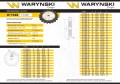 Koło zębate hartowane tarcza 16B-1 (R1 1) Z-30 Waryński-28308