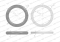 Zestaw uszczelnień do szybkozłączy hydraulicznych 1/4" ISO 7241-A Waryński ( sprzedawane po 2 )-21448