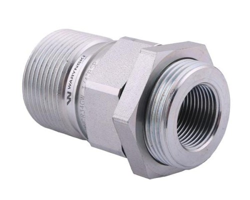 Szybkozłącze hydrauliczne skręcane (motylkowe) gniazdo G3/4"BSP gwint wewnętrzny 250bar Waryński-15199