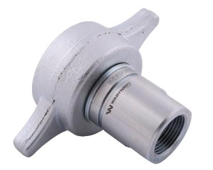 Szybkozłącze hydrauliczne skręcane (motylkowe) wtyczka G3/4"BSP gwint wewnętrzny 250bar Waryński