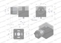 Wtyczka elektryczna W-WTYKVDC 12V 24V (SP666) do zasilania cewek elektromagnetycznych z diodą i uszczelką Waryński-13420