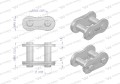 Zamek łańcucha wzmocnionego Z06A-1 ANSI A 35 06C-1 (R1 3/8) Waryński ( sprzedawane po 10 )-22684