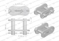 Zamek łańcucha Z100SP (R1 1.1/4) Waryński ( sprzedawane po 5 )-22394