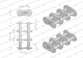 Zamek łańcucha Z10B-3 (R3 5/8) Waryński ( sprzedawane po 5 )-22434