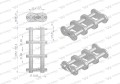 Zamek łańcucha Z16B-3 (R3 1) Waryński ( sprzedawane po 5 )-22609