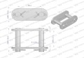 Zamek łańcucha 38.4VB Waryński ( sprzedawane po 5 )-23486